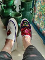 گیوه زنانه طرح پدیده