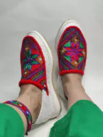 گیوه زنانه طرح مروارید
